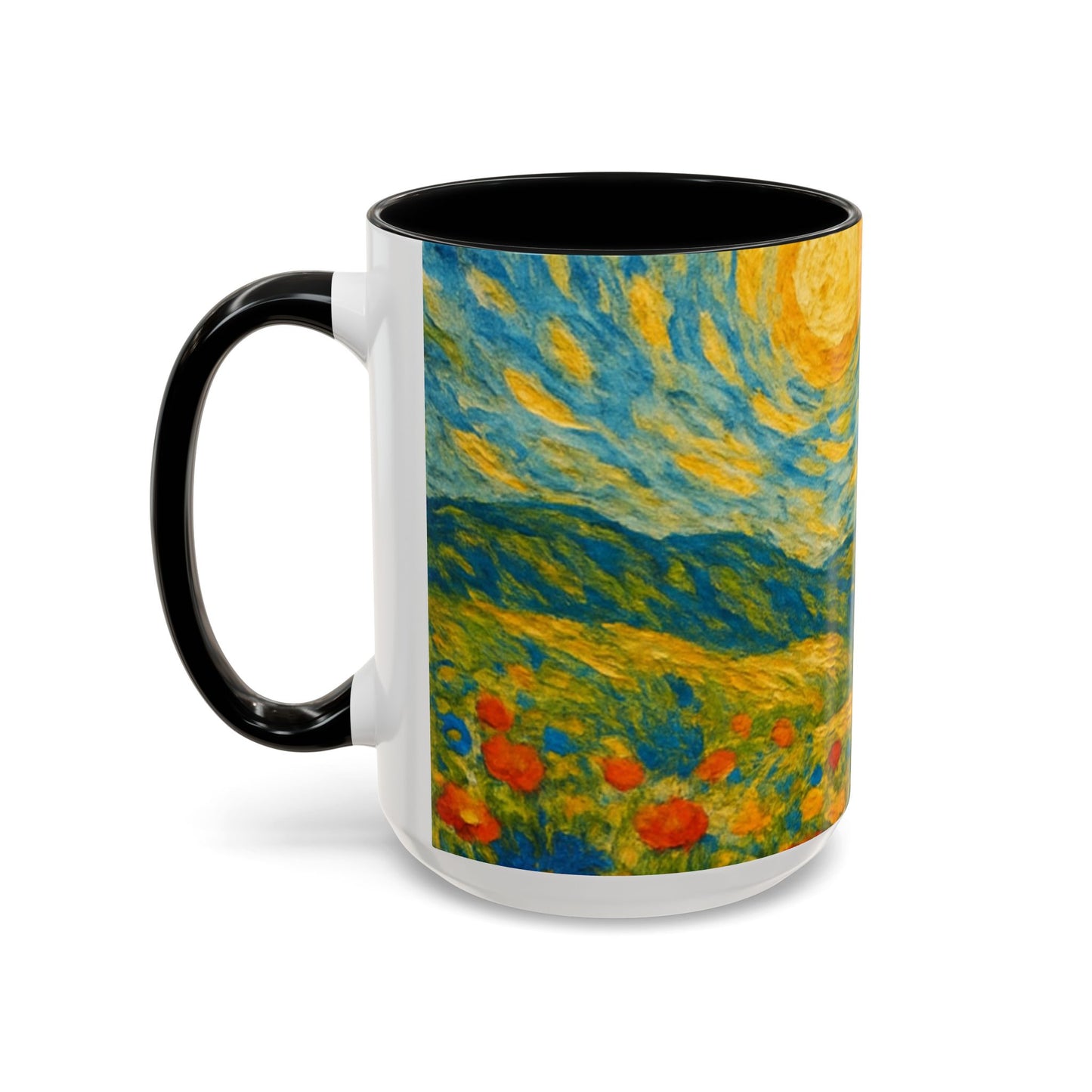 Artistic Collection, Van Gogh Inspired Accent Coffee Mug - Unique Gift for Art Lovers, Stylish Drinkware for Home & Office, Perfect for Birthdays, [...]