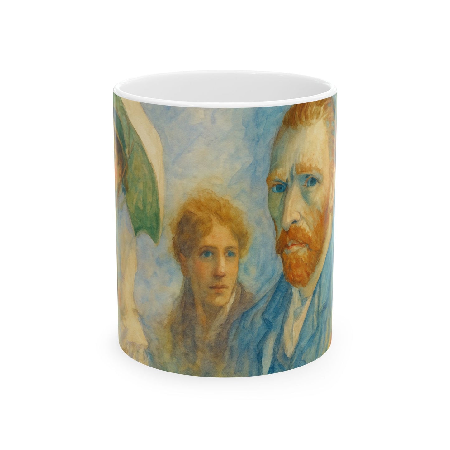 Artistic Ceramic Mug 2 - Portraits Through History, Famous Artwork, Beautiful, Timeless