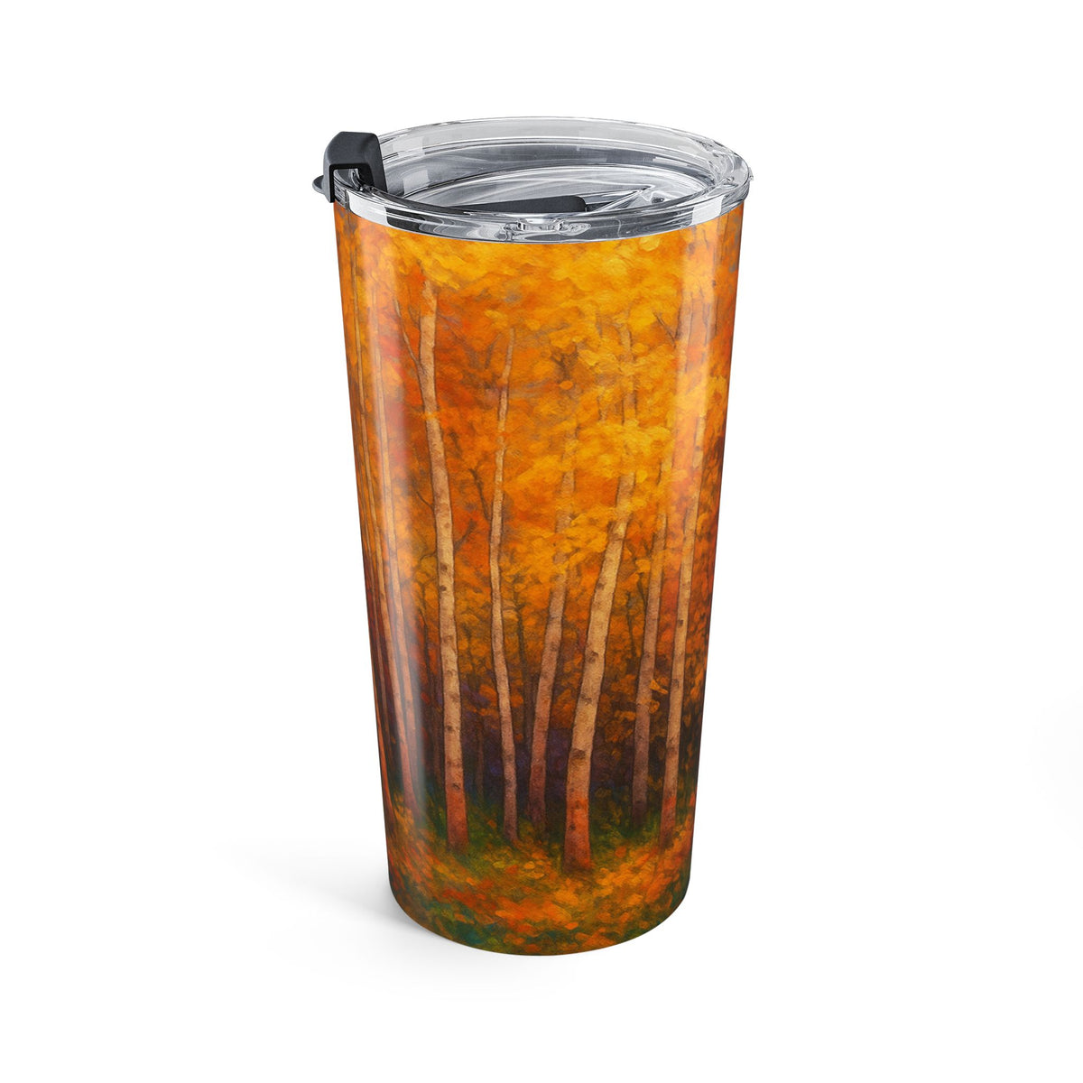 Taza de cerámica Bosque de Otoño - Taza de café acogedora para amantes de la naturaleza