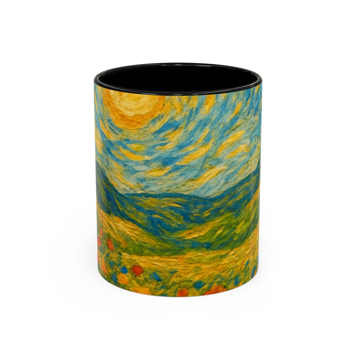 Artistic Collection, Van Gogh Inspired Accent Coffee Mug - Unique Gift for Art Lovers, Stylish Drinkware for Home & Office, Perfect for Birthdays, [...]