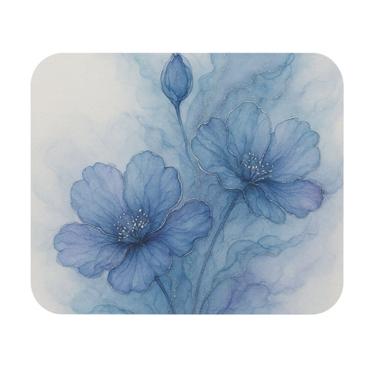 Watercolor Floral Mouse Pad - Elegant Desk Accessory, Home Office Decor, Gift for Her, Teacher Appreciation, Mother's Day