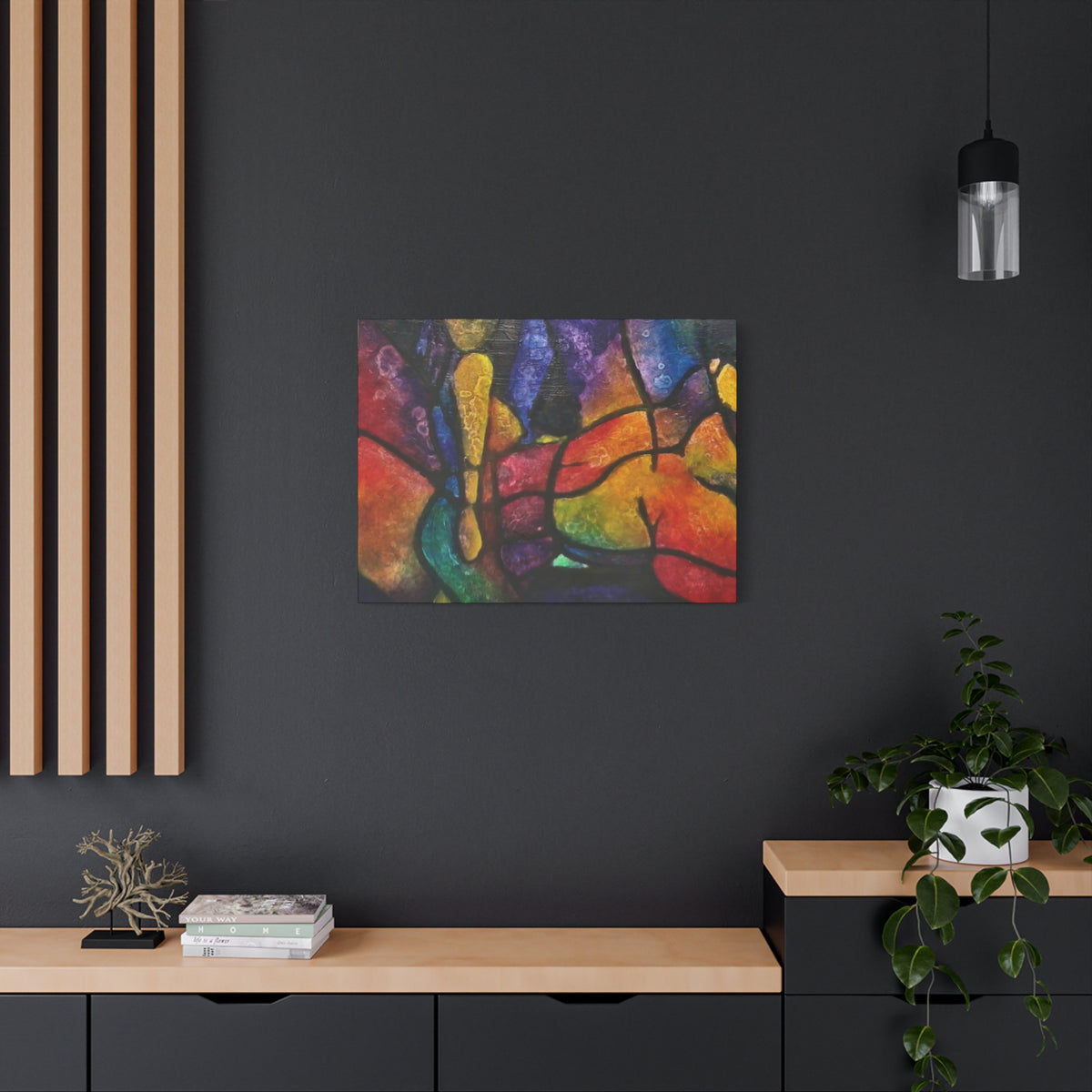 Canvas Art Print "True Colors" by Katherine Bobeck