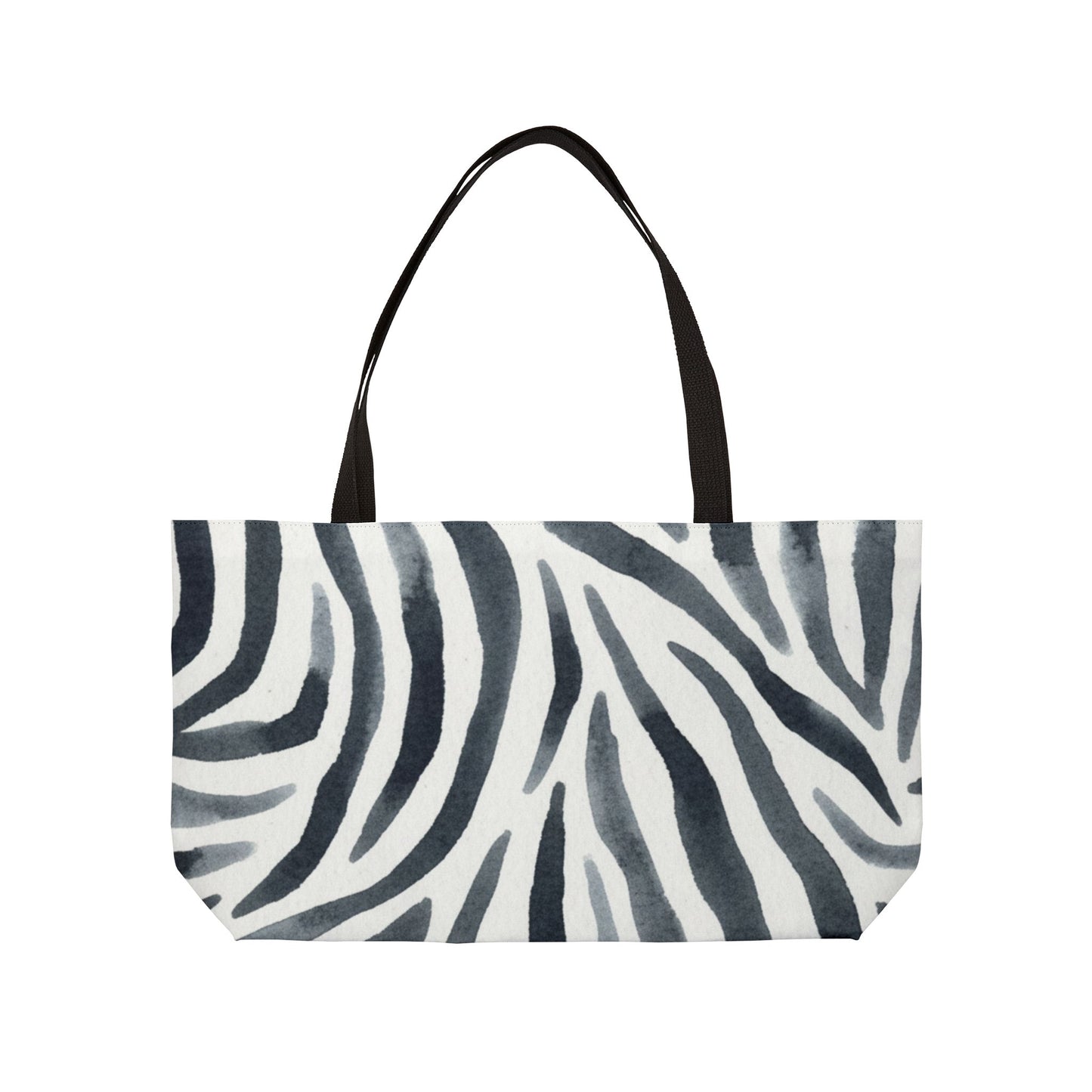 Bolso de fin de semana con estampado de cebra para viajes y uso diario
