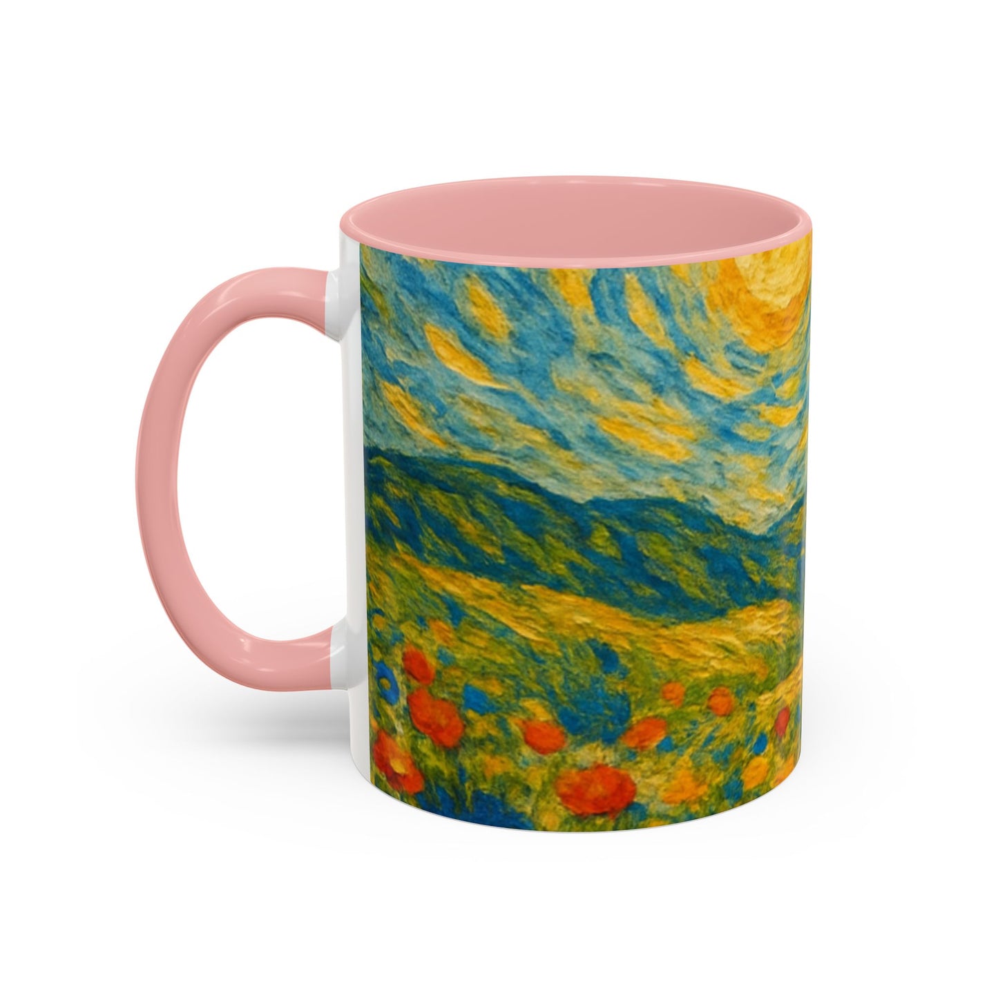 Artistic Collection, Van Gogh Inspired Accent Coffee Mug - Unique Gift for Art Lovers, Stylish Drinkware for Home & Office, Perfect for Birthdays, [...]
