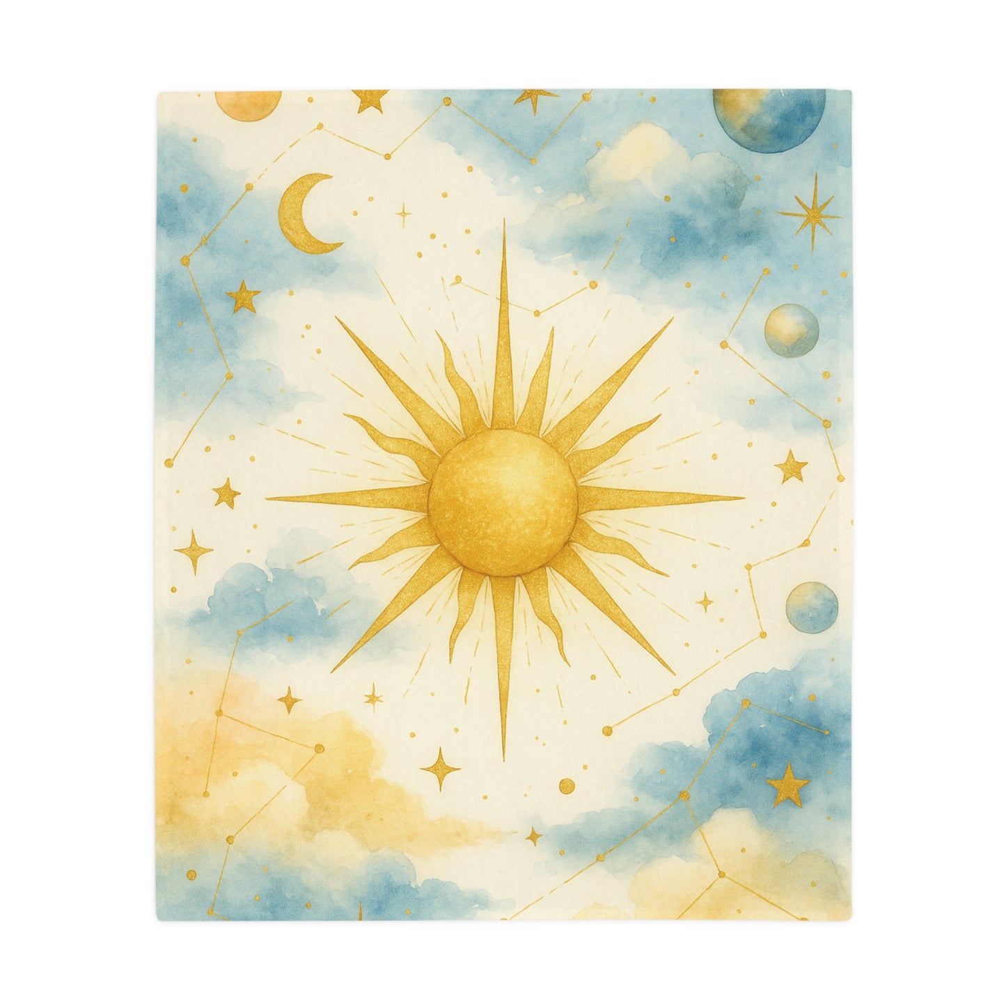 Sol Serenade - Diseño de cuarto de bebé "Sueños Celestiales", suave y acogedor