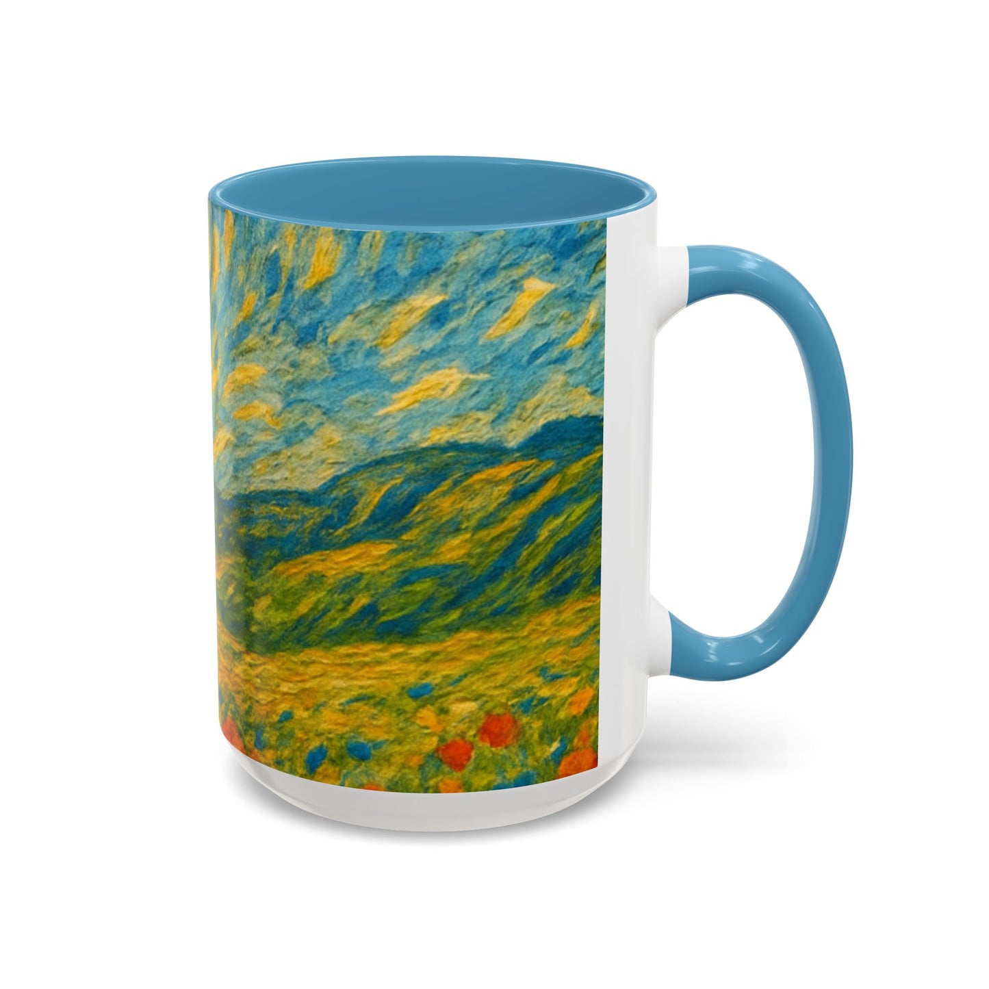 Artistic Collection, Van Gogh Inspired Accent Coffee Mug - Unique Gift for Art Lovers, Stylish Drinkware for Home & Office, Perfect for Birthdays, [...]