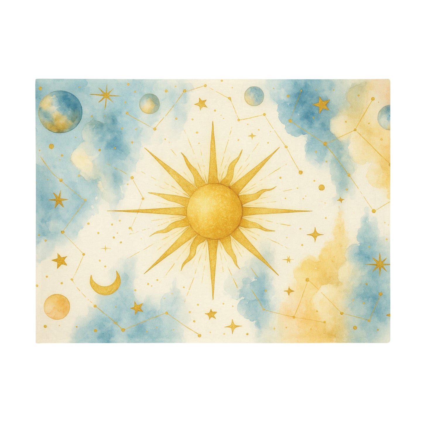 Sol Serenade - Diseño de cuarto de bebé "Sueños Celestiales", suave y acogedor