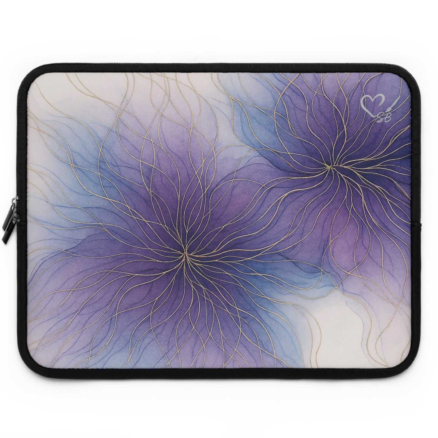 Artistic Collection Acrylic Ink Laptop Sleeve — Tech Case for Students