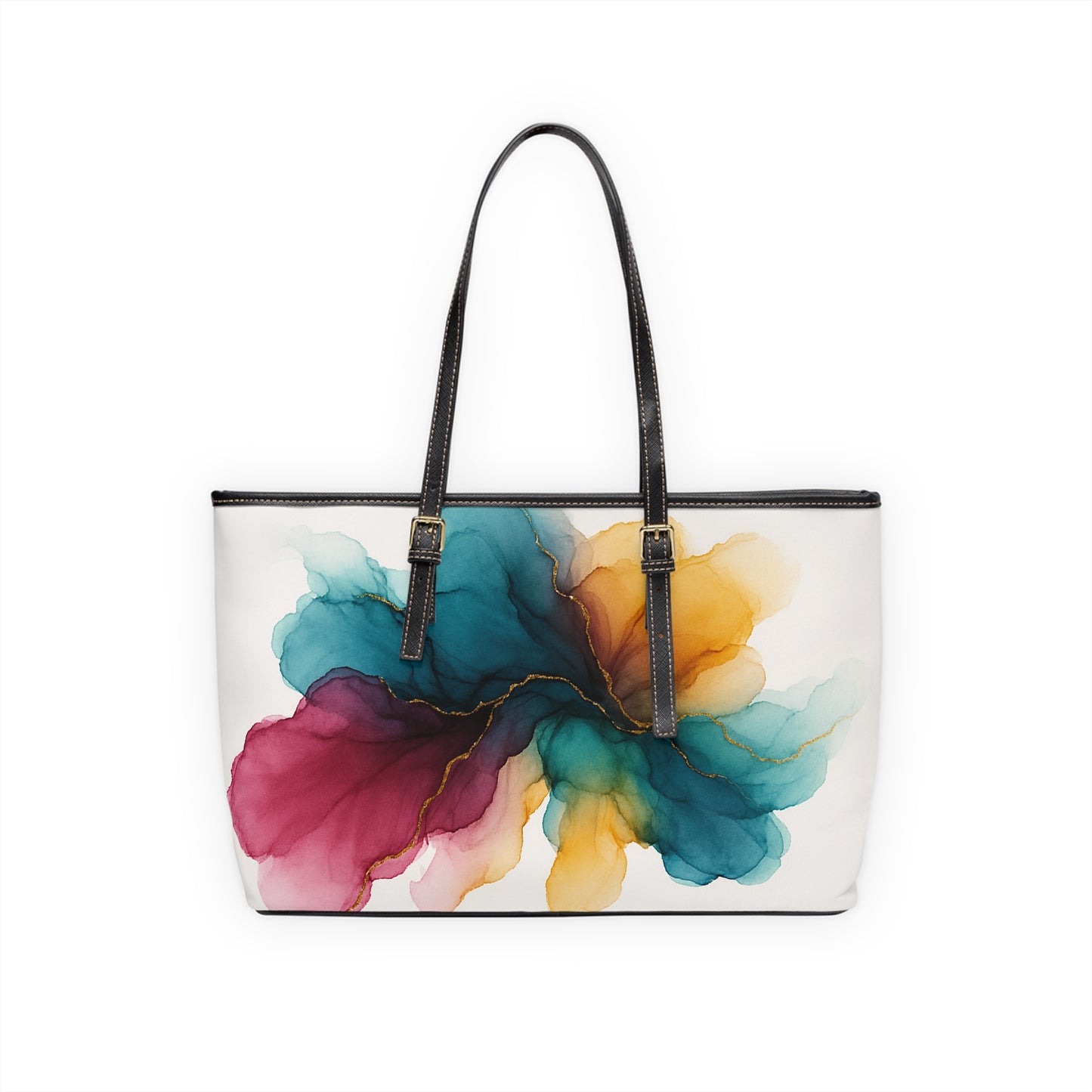 Colección Brittany Rose-2025 Artisan Luxe - Bolso de hombro de cuero sintético — Arte para vestir