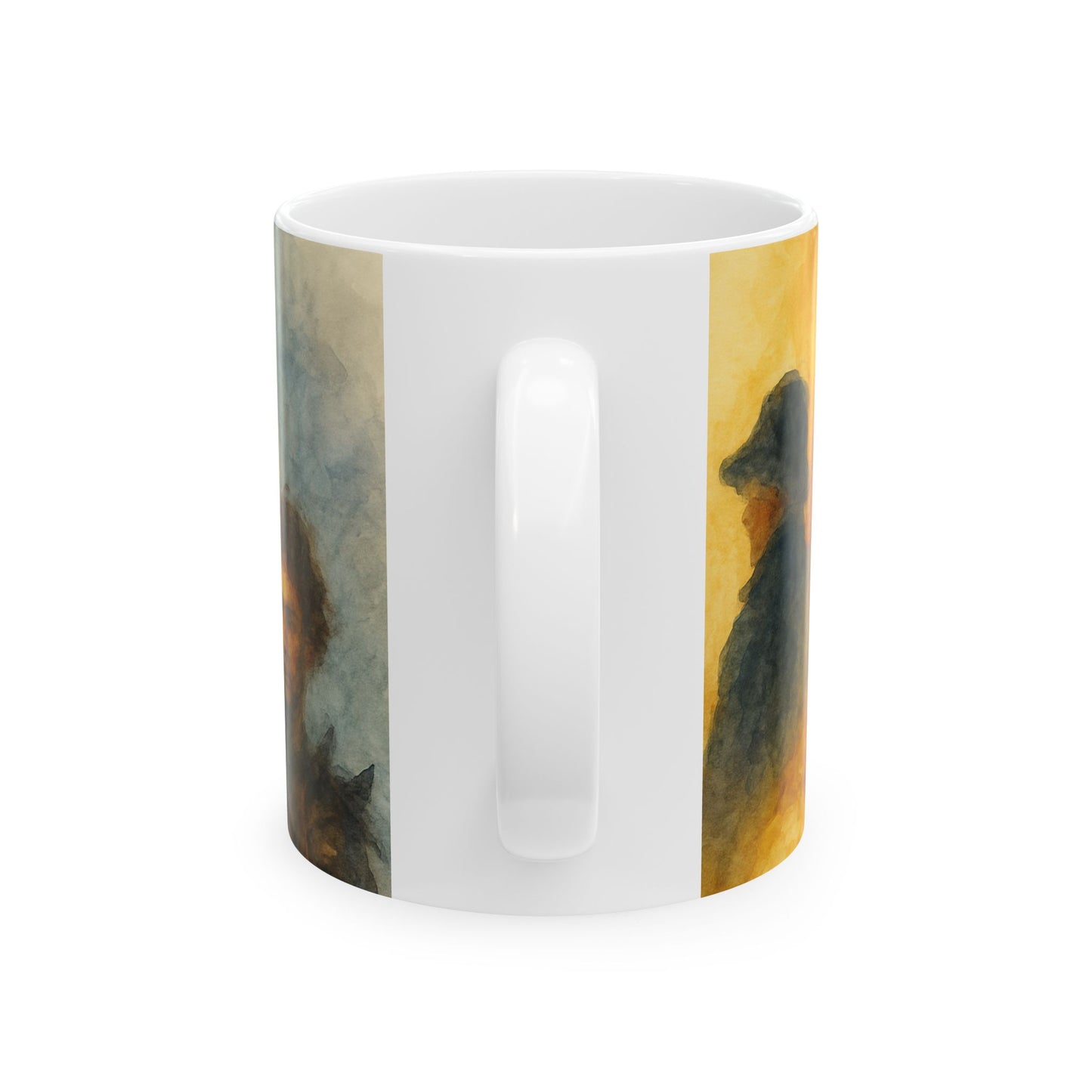 Artistic Ceramic Mug 3 - Portraits Through History, Famous Artwork, Beautiful, Timeless