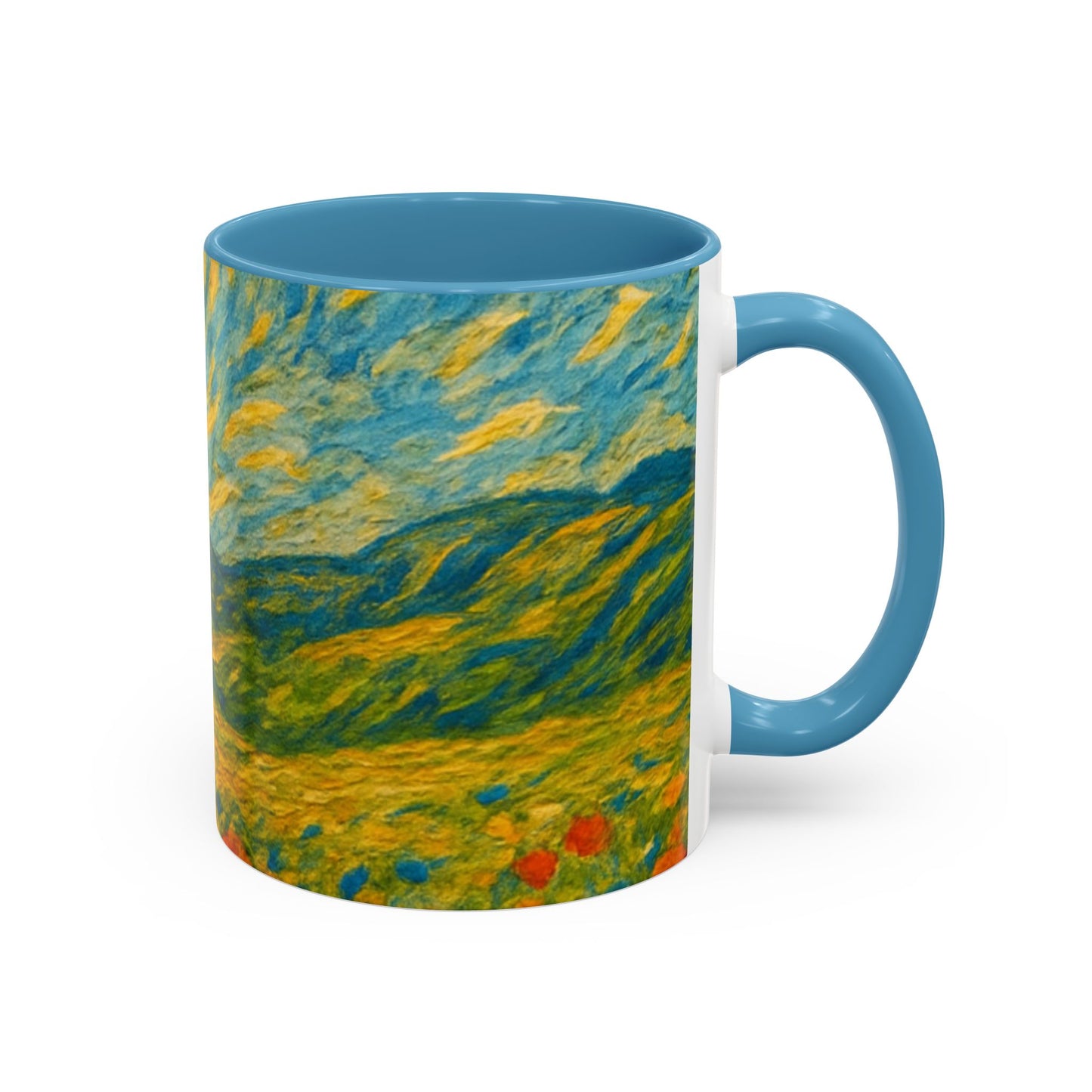 Artistic Collection, Van Gogh Inspired Accent Coffee Mug - Unique Gift for Art Lovers, Stylish Drinkware for Home & Office, Perfect for Birthdays, [...]