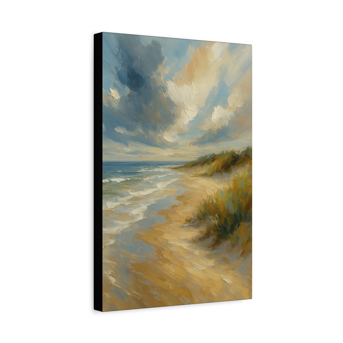 Lienzo de pared mate Dunas Costeras — Cuadro de paisaje de playa