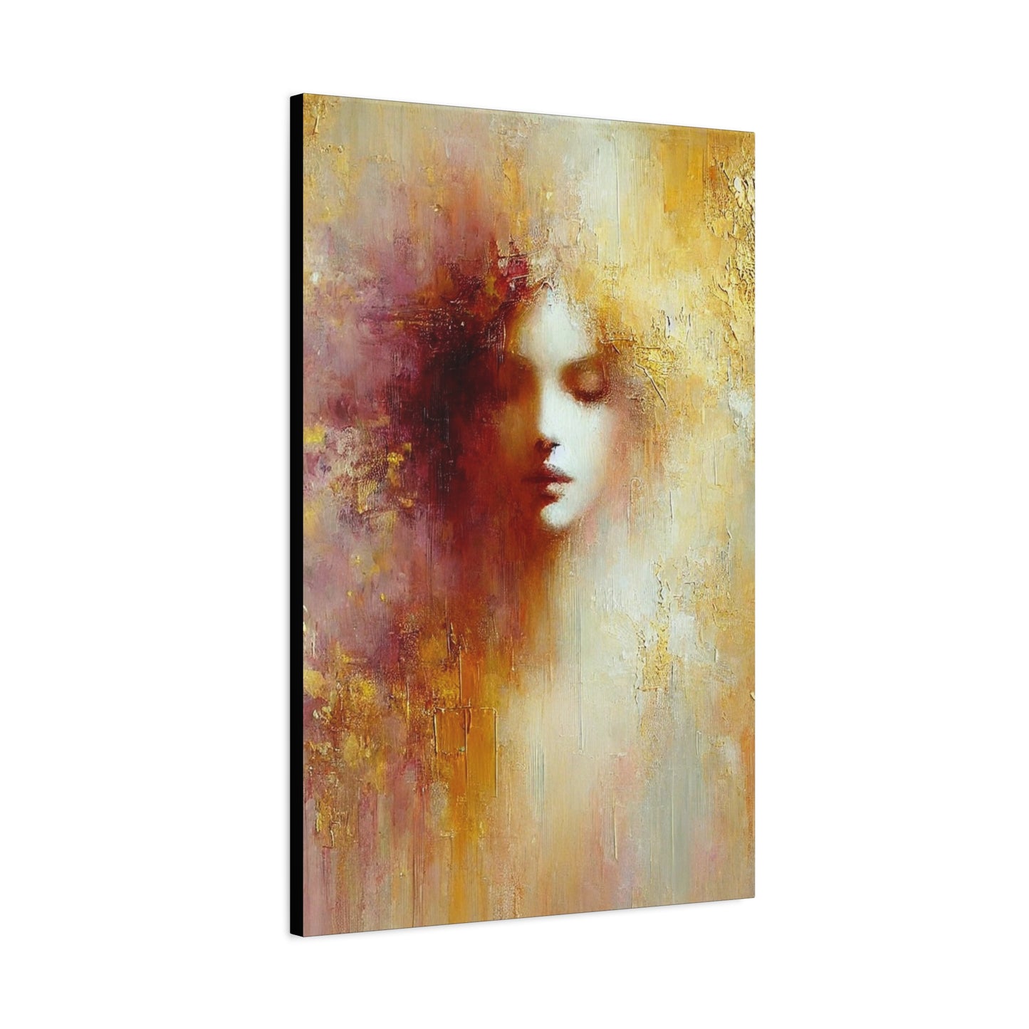Dissolve Into Light — Fine Art Canvas Print — Female Abstract Print — Calming and Modern Artwork