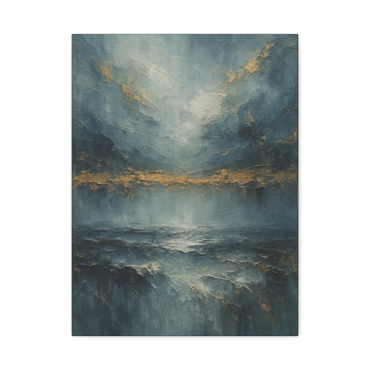 Edge of the Storm-  Abstract landscape Collection -Fine Art Canvas Print