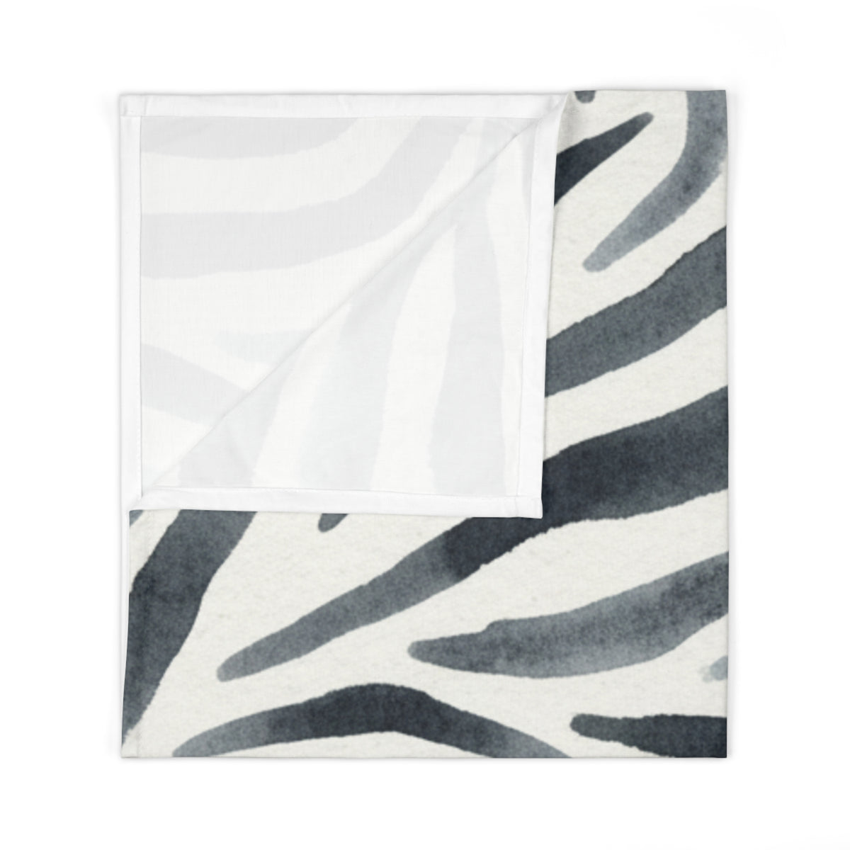 Safari Nursery Zebra Baby Swaddle Blanket