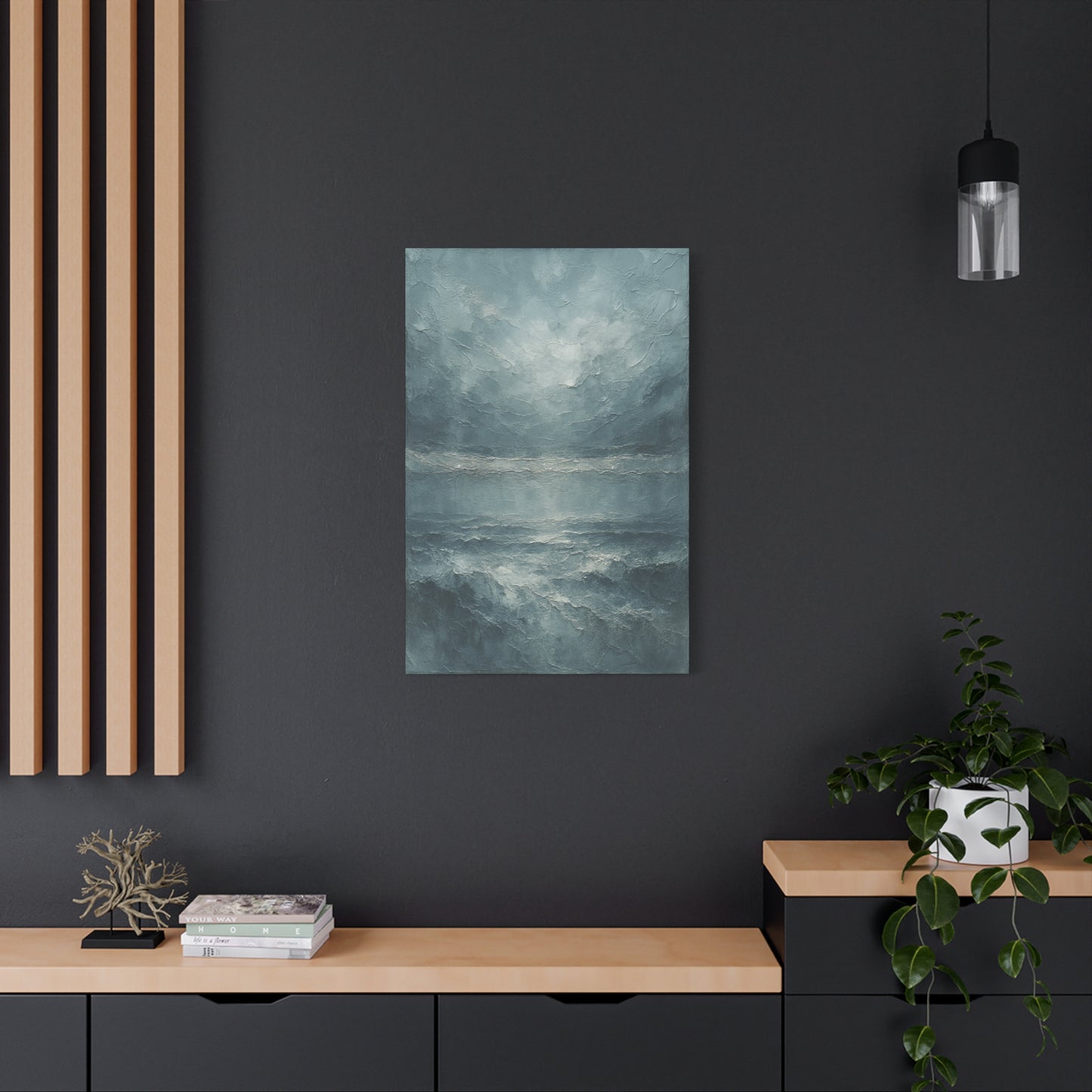 Eye of the Storm-  Abstract landscape Collection -Fine Art Canvas Print