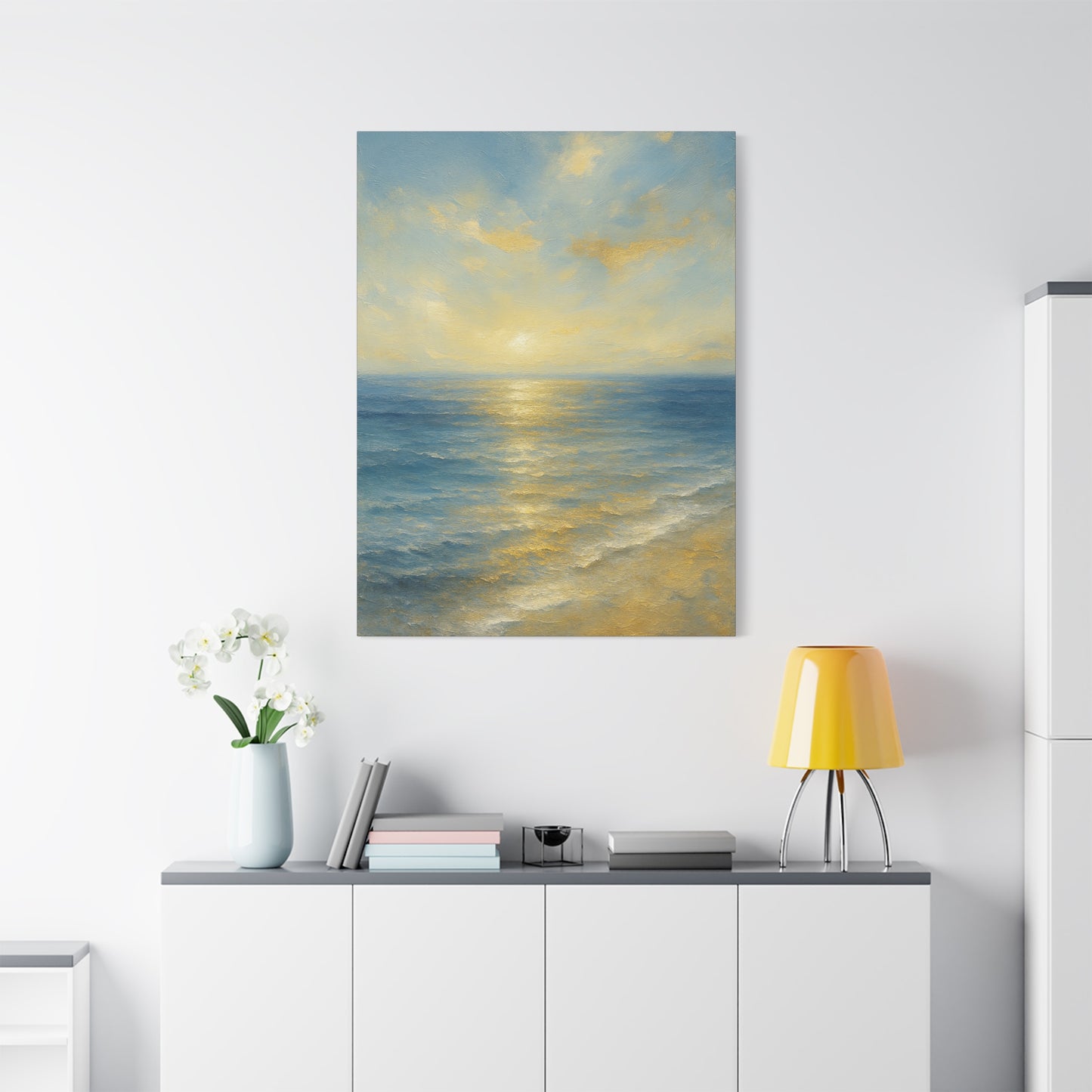 Gold Coast Sunset- Coastal Abstract Collection-Fine Art Canvas Print