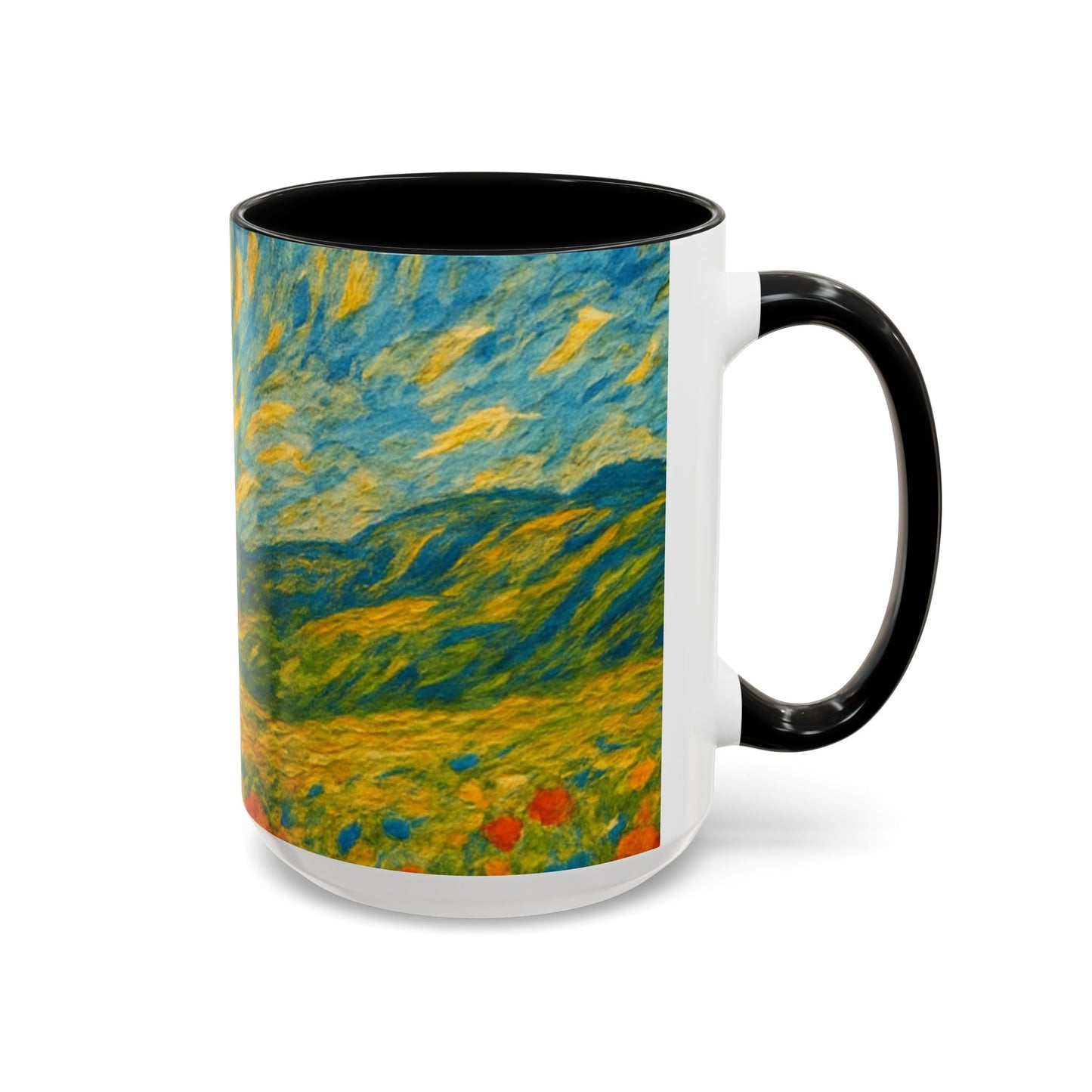 Artistic Collection, Van Gogh Inspired Accent Coffee Mug - Unique Gift for Art Lovers, Stylish Drinkware for Home & Office, Perfect for Birthdays, [...]