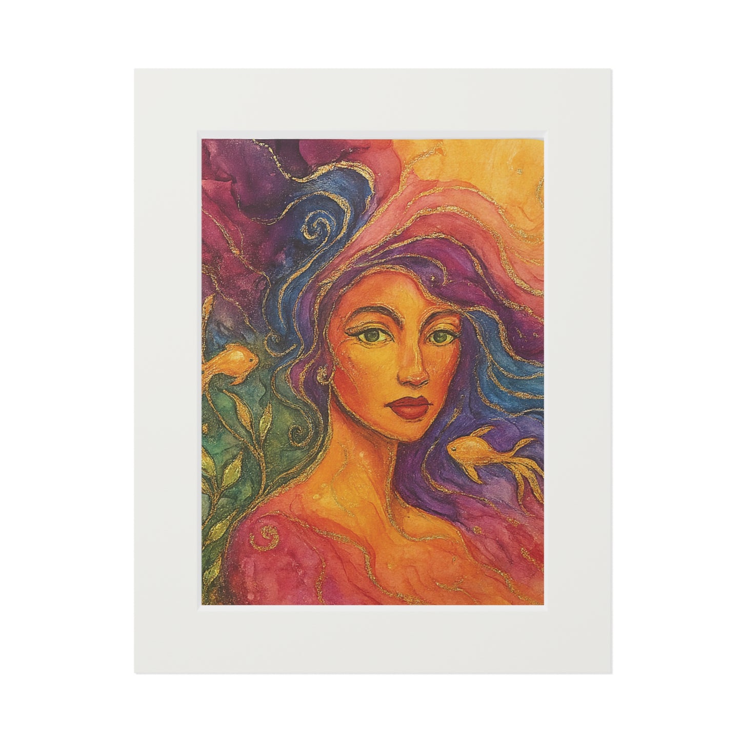 Dama Elegante - Grabados de Bellas Artes - Tinta Acrílica