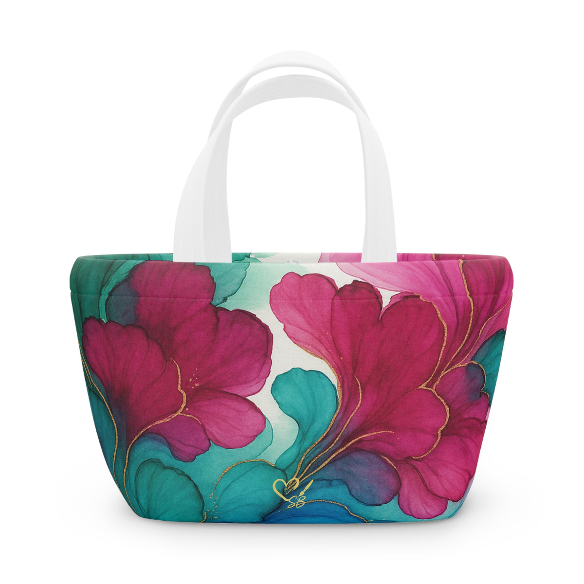 Crimson — Stylish Floral Lunch Bag