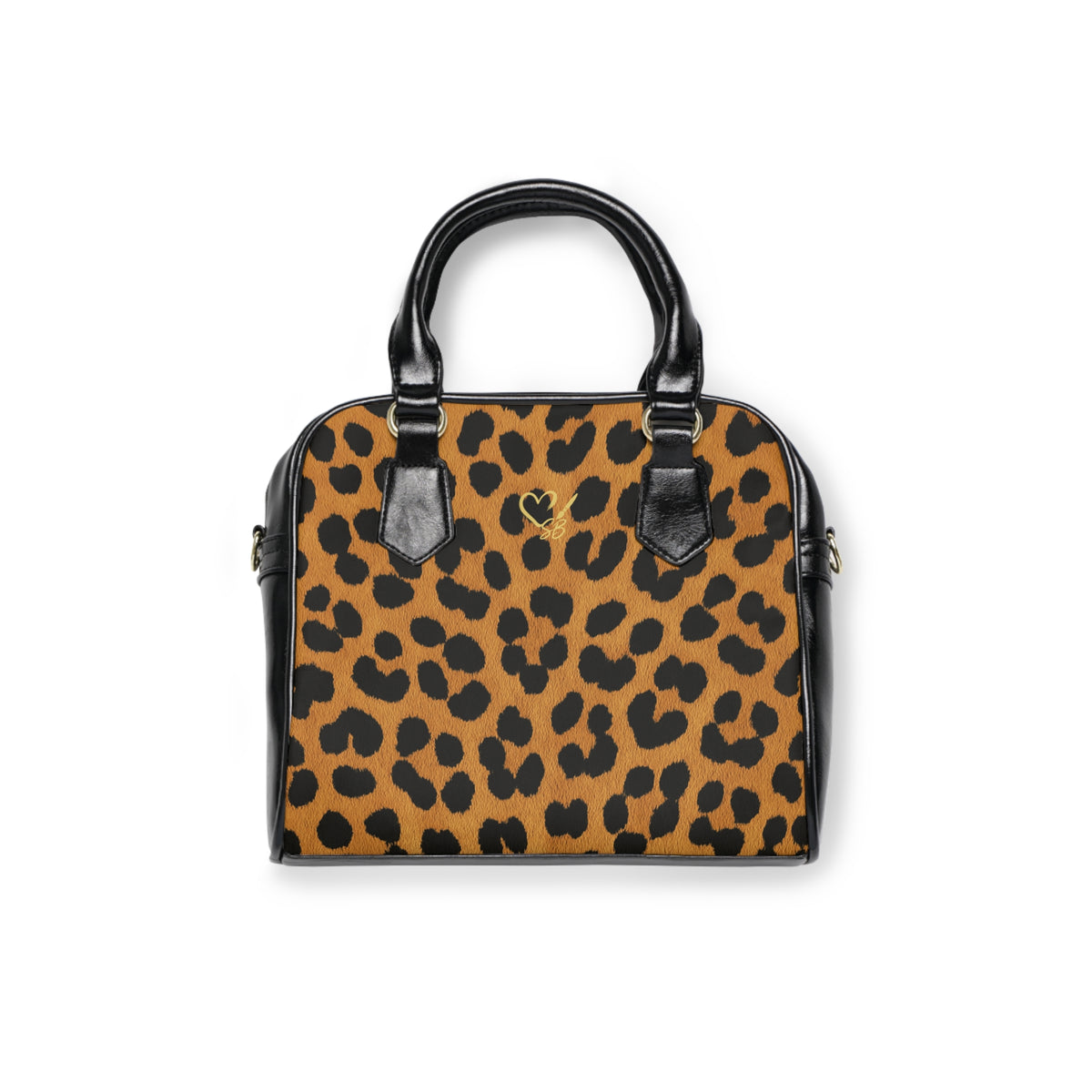 Leopard Print Shoulder Handbag — Chic Animal Print Tote Purse