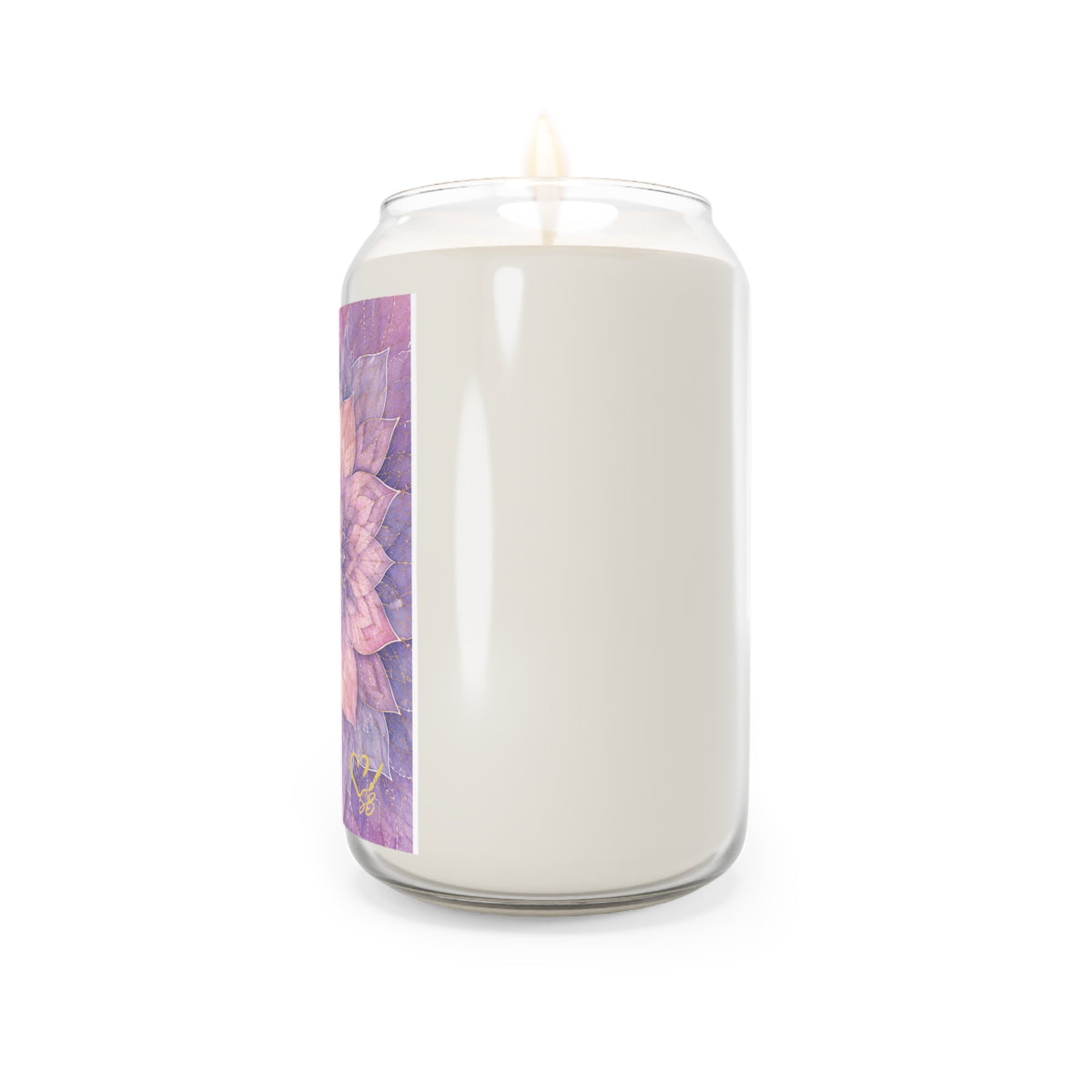 Lavender Lotus Soy Candle — 13.75oz Scented Jar