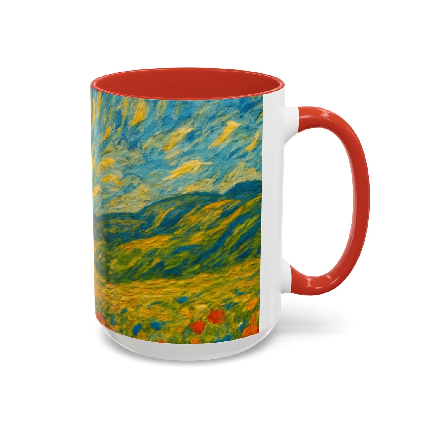 Artistic Collection, Van Gogh Inspired Accent Coffee Mug - Unique Gift for Art Lovers, Stylish Drinkware for Home & Office, Perfect for Birthdays, [...]