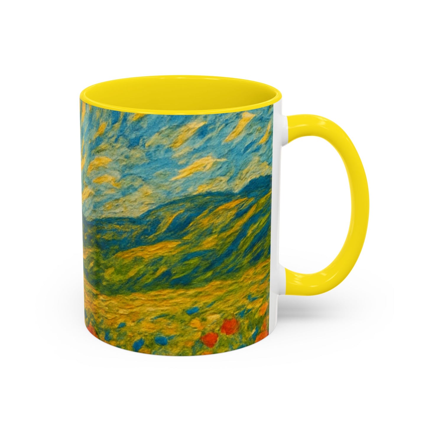 Artistic Collection, Van Gogh Inspired Accent Coffee Mug - Unique Gift for Art Lovers, Stylish Drinkware for Home & Office, Perfect for Birthdays, [...]