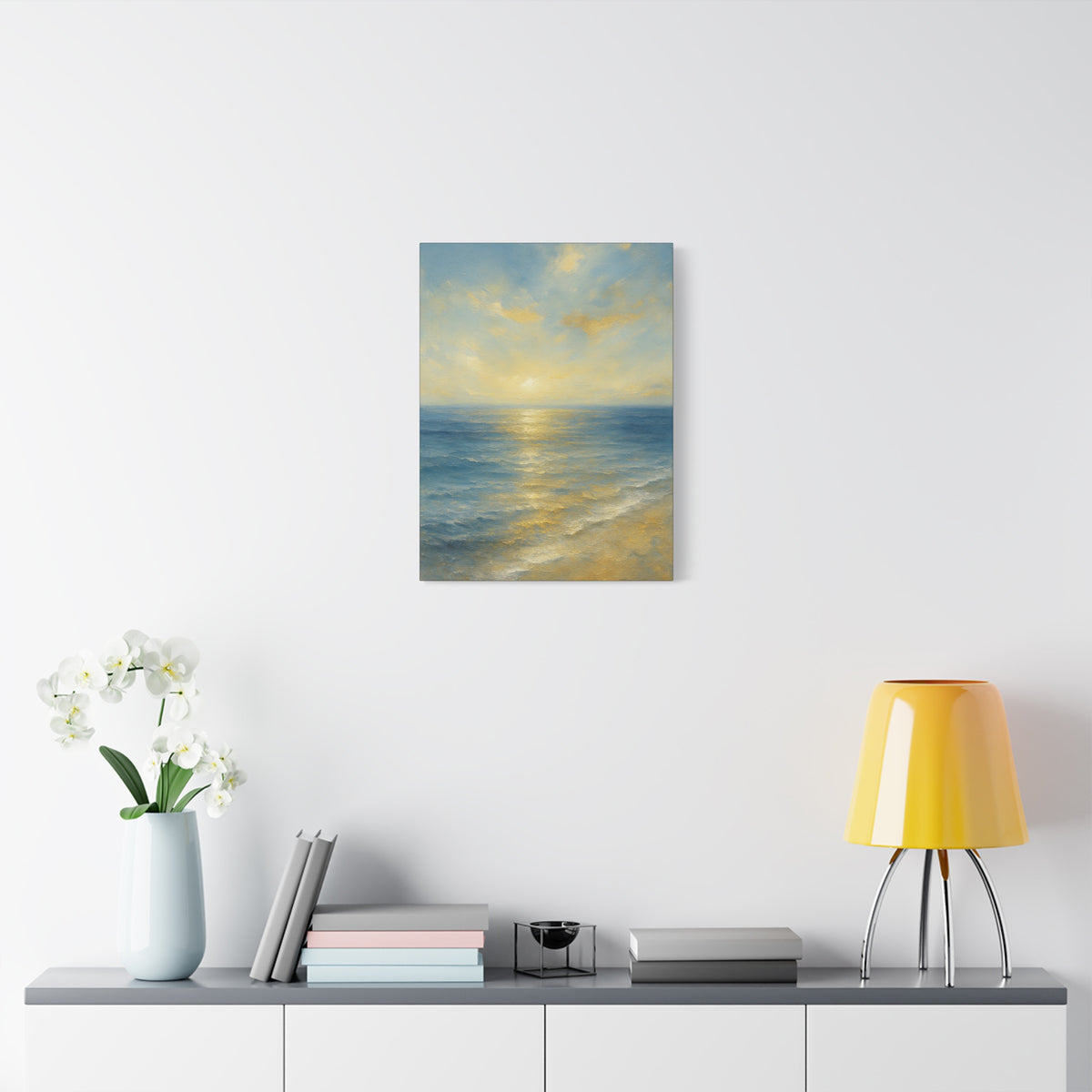 Gold Coast Sunset- Coastal Abstract Collection-Fine Art Canvas Print