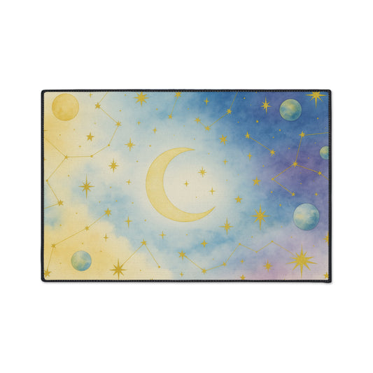 Celestial Dreams-Nursery Floor Mat - Stylish Non-Slip Home Decor
