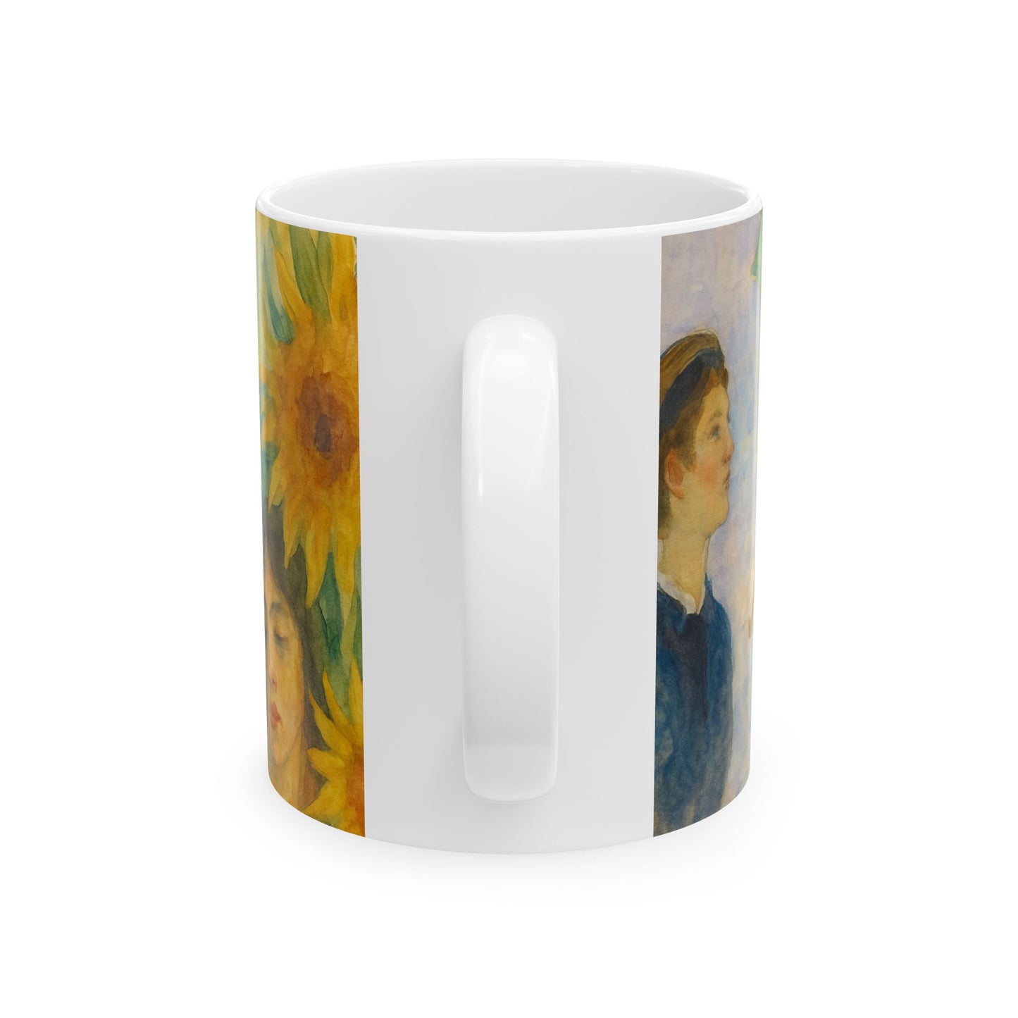 Artistic Ceramic Mug 2 - Portraits Through History, Famous Artwork, Beautiful, Timeless