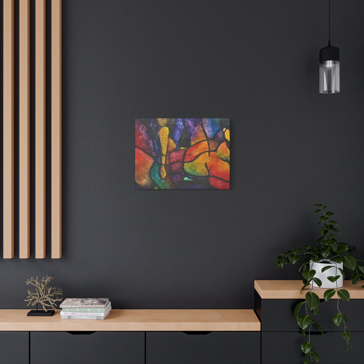Canvas Art Print "True Colors" by Katherine Bobeck