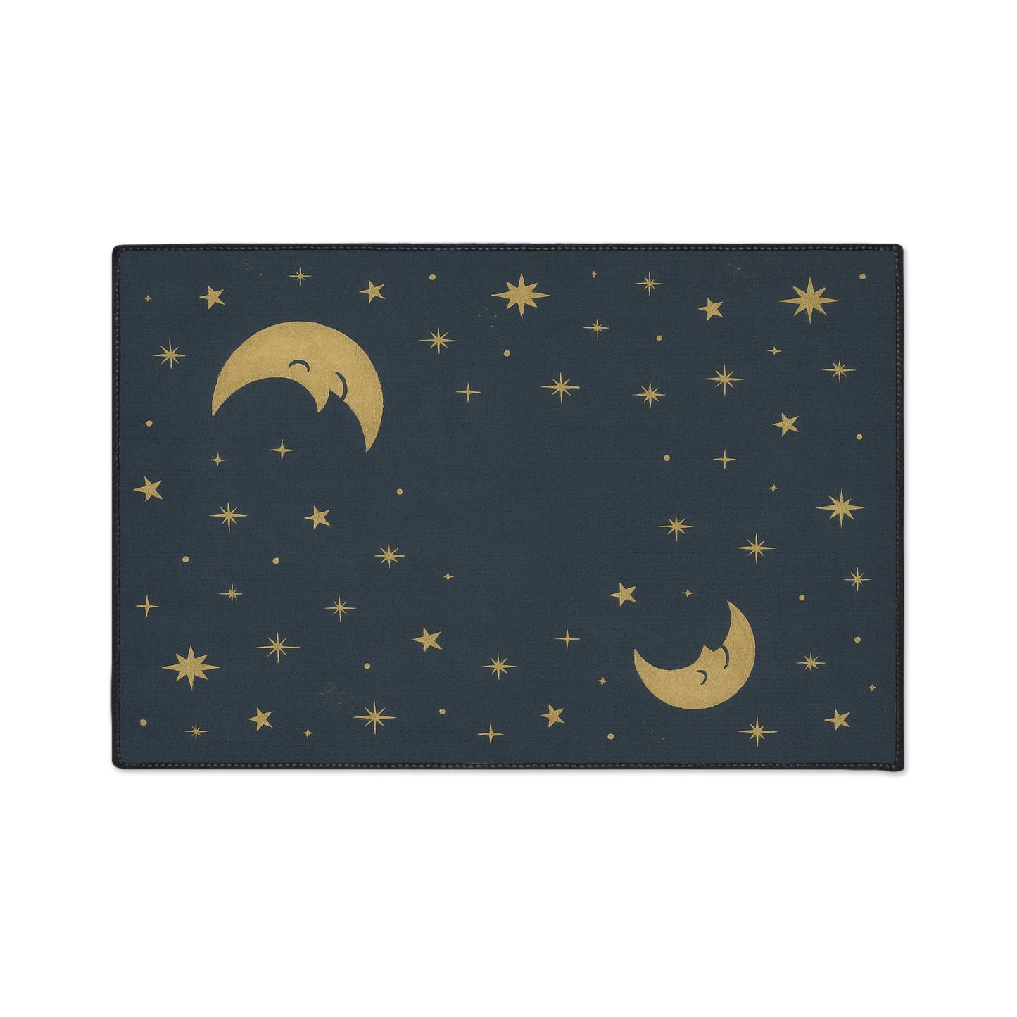 Felpudo resistente To the Moon & Stars — Felpudo de cielo nocturno para entrada, dormitorio o cuarto del bebé