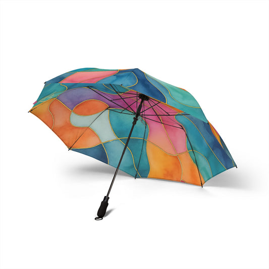 Vicky-Large print-2025 Artisan Luxe Collection- Foldable Umbrella