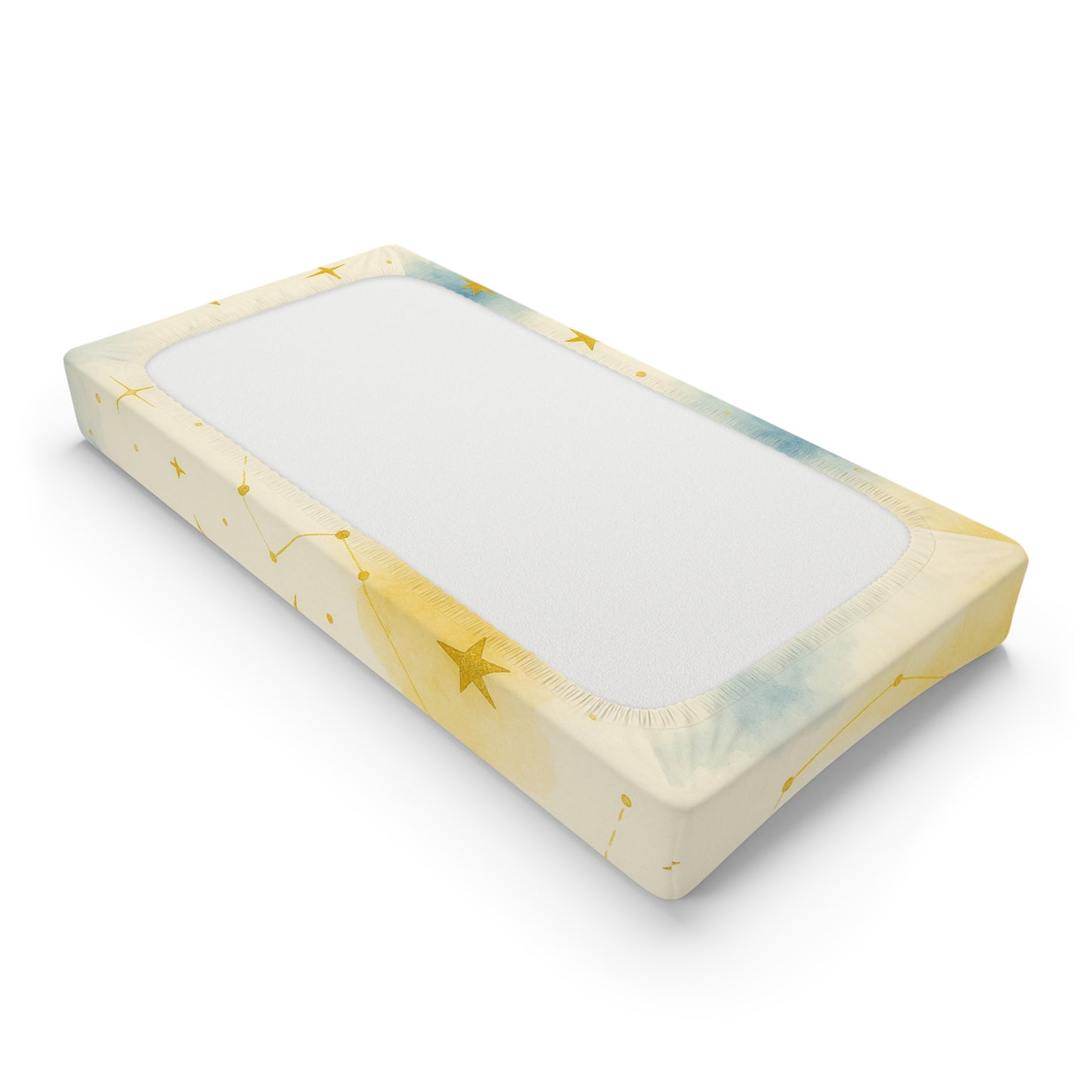 Golden Rise — Celestial Dreams Collection — Baby Changing Pad Cover