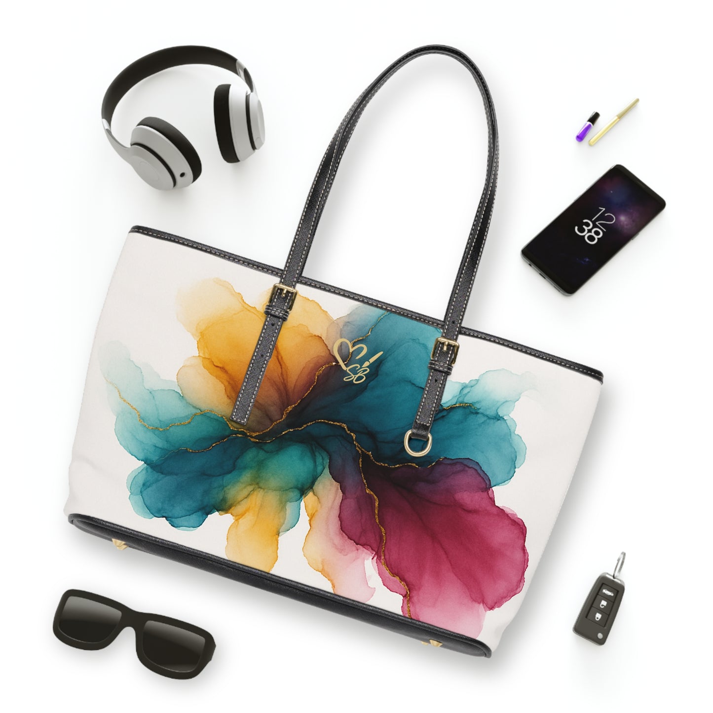 Colección Brittany Rose-2025 Artisan Luxe - Bolso de hombro de cuero sintético — Arte para vestir