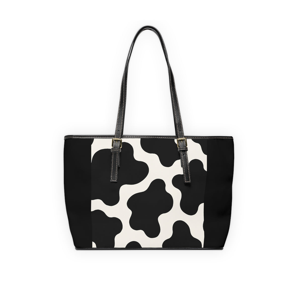 Cow Print (large) -PU Leather Shoulder Bag
