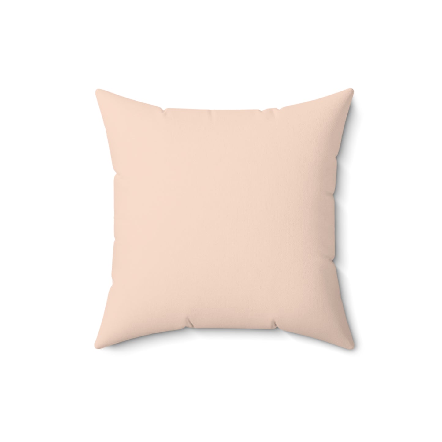 Teddy and Moon -Pink Pillow — Faux Suede Baby Decorative Pillow