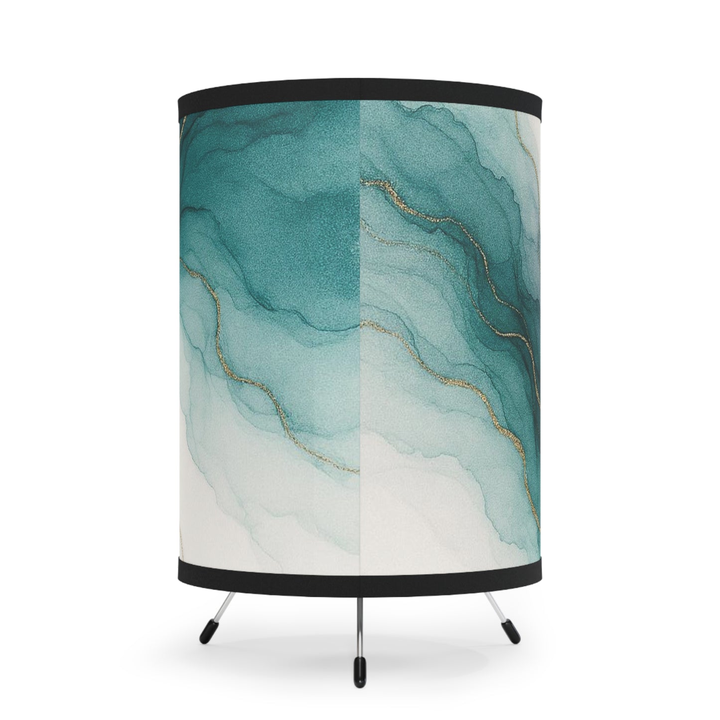 Waters Edge — Lámpara de mesa trípode de la colección Abstract