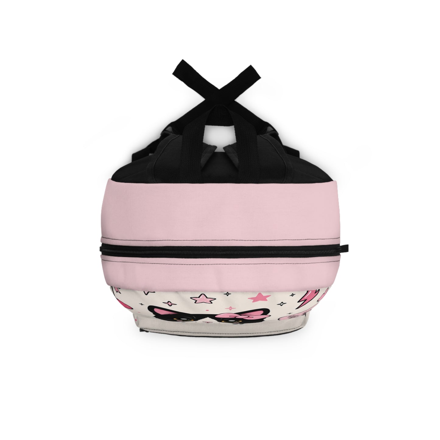 Cute Cat Backpack — "Be Kind Be You" Pink Kawaii School Bag
