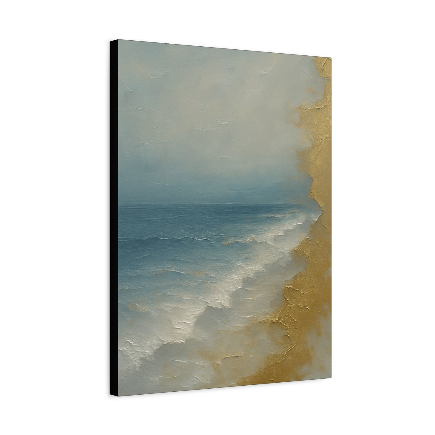 Gold Coast- Coastal Abstract Collection-Fine Art Canvas Print