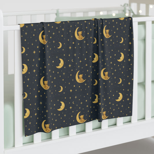 To the Moon – Baby Swaddle Blanket | Celestial Dreams – Cozy Nursery Swaddle for Newborns