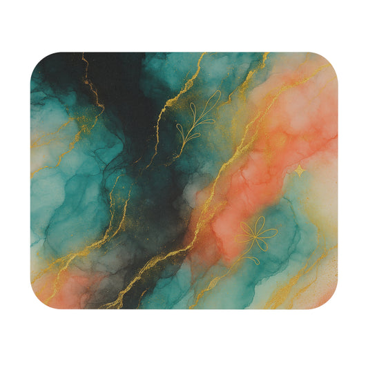 Jardín de Hadas — Mouse Pad de Colección Abstracta (Rectangular) — Colección Corazón y Alma